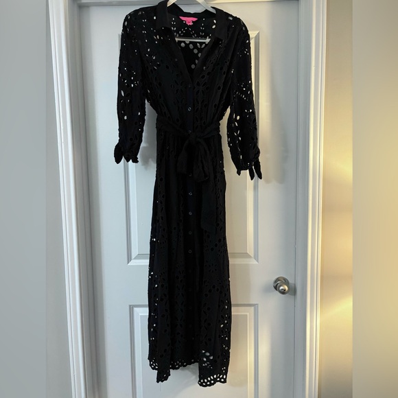 Lilly Pulitzer Dresses & Skirts - Lilly Pulitzer Amrita Eyelet Midi Dress